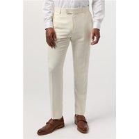 Antique Rogue Slim Fit Blake Ivory Men's Trousers by Suit Direct