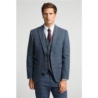 Slim Fit Check Tweed Jacket