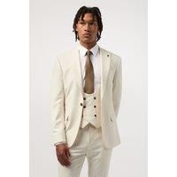 Blake Ivory Slim Fit Jacket