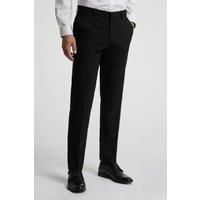Limehaus Tailored Fit Black Stretch Men's Trousers by Suit Direct