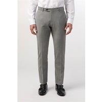 Tailored Fit Cool Grey Texture Trouser
