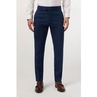 Antique Rogue Slim Fit Montrose Bright Blue Men's Trousers by Suit Direct
