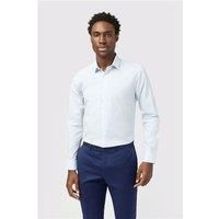 Limehaus Blue Mens Shirt, Long Sleeve, Slim fit