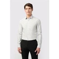 Limehaus White Mens Shirt, Long Sleeve, Slim fit