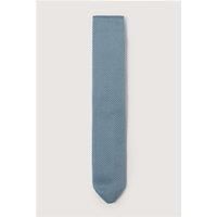 Antique Rogue Blue Knitted Tie Blue by Suit Direct