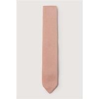 Antique Rogue Pink Knitted Tie Pink by Suit Direct