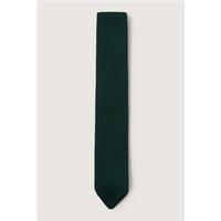 Antique Rogue Green Knitted Tie Green by Suit Direct