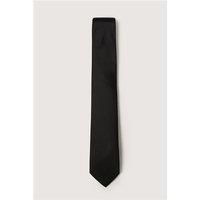 Alexandre of England Alexandre Black Silk Tie Black by Suit Direct