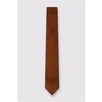Antique Rogue Rust Knitted Tie Orange