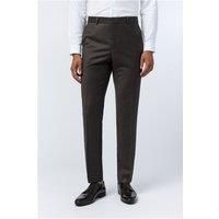 Ted Baker Slim Fit Byron Chocolate Flannel Men's Trousers