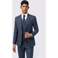 Slim Fit Check Suit Jacket