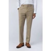 Ted Baker Slim Fit Larkin Oatmeal Flannel Men's Trousers, Beige