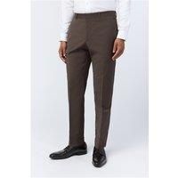 Ted Baker Slim Fit Freeth Taupe Tonic Men's Trousers, Grey
