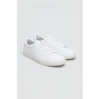 Antique Rogue Gibbs White Leather Trainer