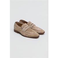 Antique Rogue Churchill Loafer Stone Suede