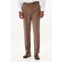 Marc Darcy Tailored Fit HM5 Tan Men's Trousers, Brown