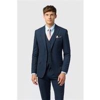 Limehaus Slim Fit Navy Blue Stretch Men's Suit Jacket