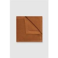 Antique Rogue Rust Knitted Pocket Square 0 Orange