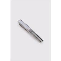 Limehaus Classic Mother Of Pearl Tie Slide Silver