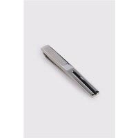 Limehaus HS Silver Onyx Tie Slide Silver