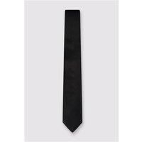 Alexandre Black Twill Tie Black
