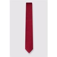 Alexandre Red Twill Tie Red