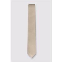 Alexandre Champagne Silk Twill Tie Beige