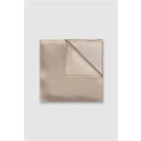 Alexandre Champagne Silk Pocket Square 0 Beige