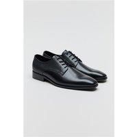 Racing Green Darbey Black Leather Formal Lace up Shoe