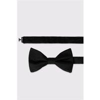 Alexandre Black Twill Bow Tie Black