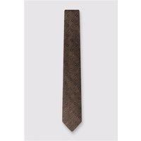 Antique Rogue Taupe Daisy Geo Tie Grey