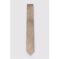 Antique Rogue Taupe Plain Linen Tie Grey