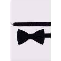 Antique Rogue Black Velvet Bow Tie Black