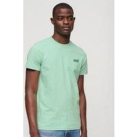 Superdry Mens Chest Logo T-Shirt Spearmint S