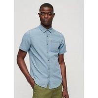 Superdry Mens Vintage Loom Short Sleeve Shirt