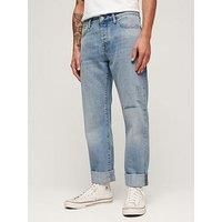 Superdry Vintage Straight Fit Jeans 36 Blue
