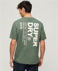 Superdry Mens Utility Sport Logo Loose Fit T-Shirt Size S