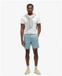 Superdry Stripe Bermuda Shorts - Blue