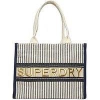 Superdry Luxe Tote Bag - Navy