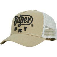 Superdry  DIRT ROAD TRUCKER CAP  men's Cap in Beige