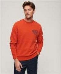 Superdry Mens Athletic Script Flock Sweatshirt Size S