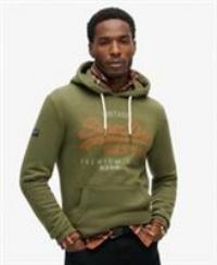 Superdry Mens Vintage Logo Premium Goods Graphic Hoodie Size M