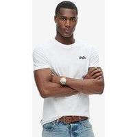 Superdry Essential Contrast Embroidered T-Shirt - White