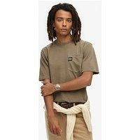 Superdry Mens Contrast Stitch Pocket T-Shirt