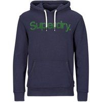 Superdry Classic Core Logo Hoody Men - S Navy - Green
