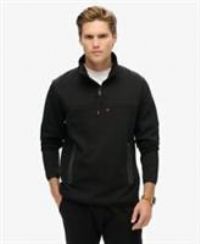 Superdry Mens Tech Logo Loose Half Zip Size Xxl