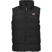Superdry Men's Sports Puffer Gilet, Black