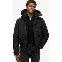 Superdry Men's City Padded Bomber Jacket, Black