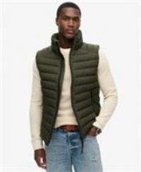Superdry Mens Tweed Fuji Gilet Size Xxxl