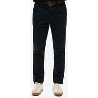 Superdry International Slim Fit Chino Trousers - Black